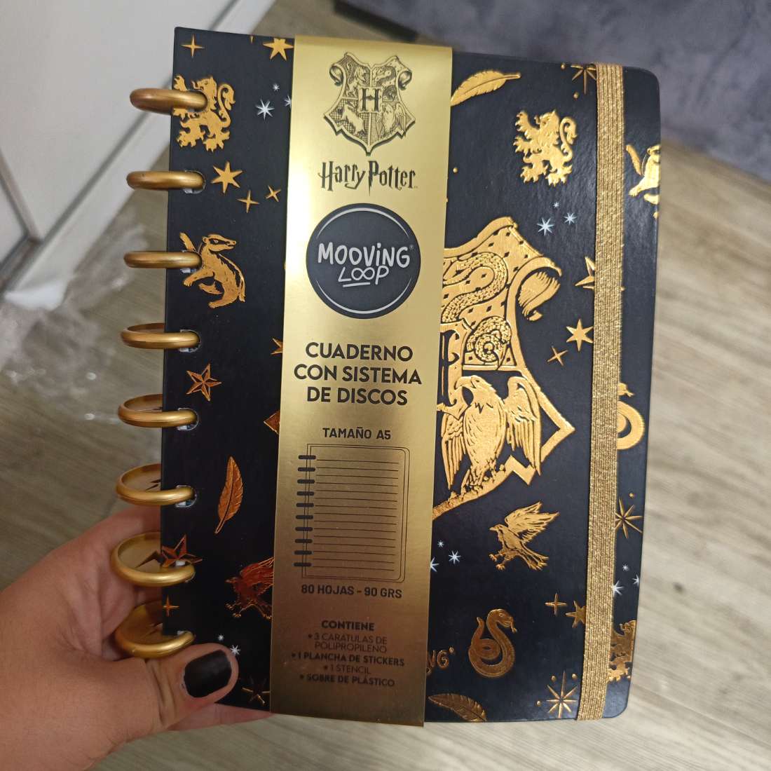 CUADERNO A5 HARRY POTTER S/DISCO