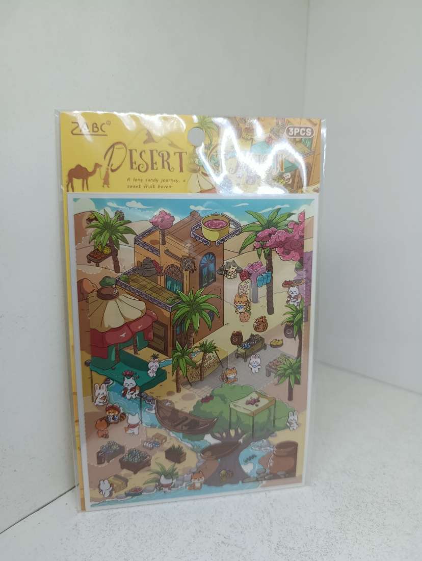 STICKERS ESCENARIO DESERT