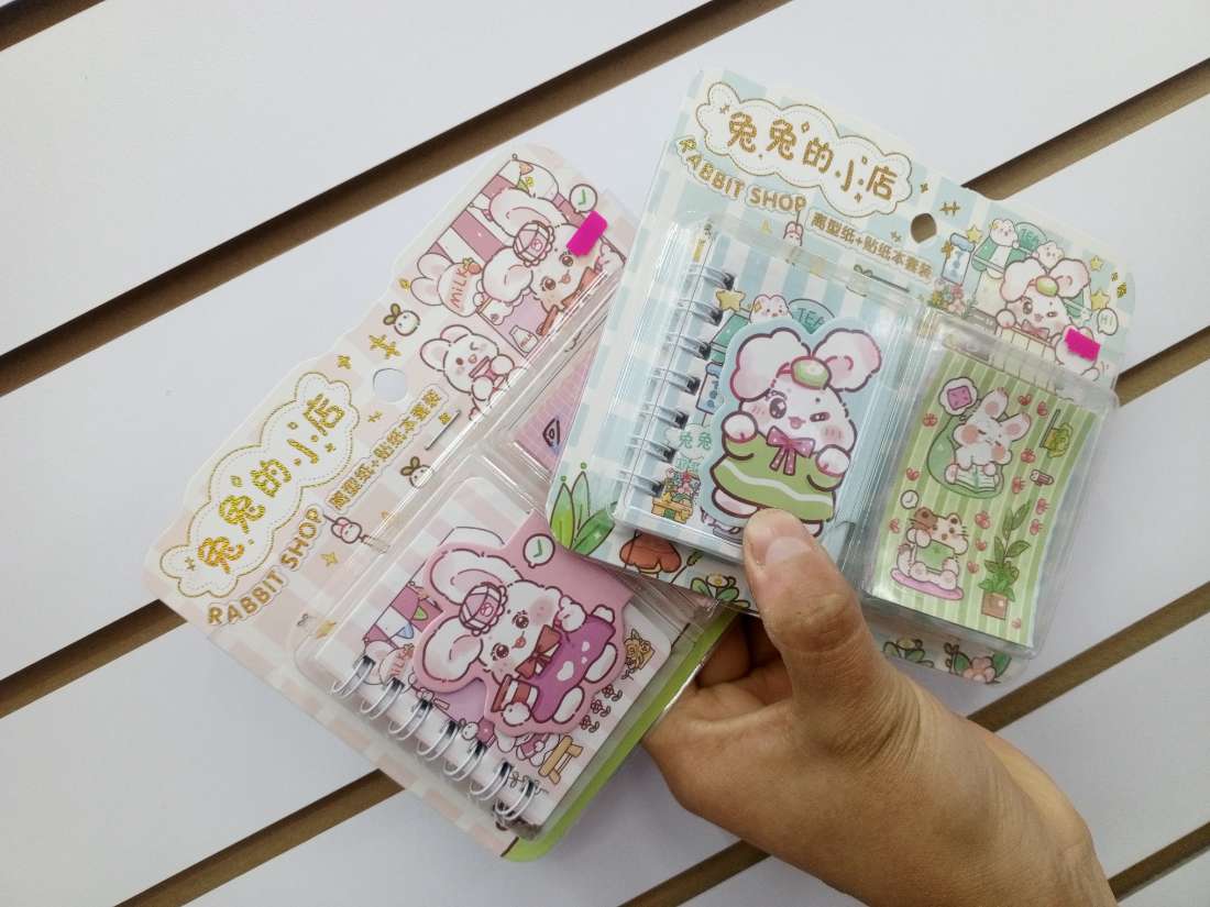 LIBRETITA KAWAII Y APARTE STIKERS