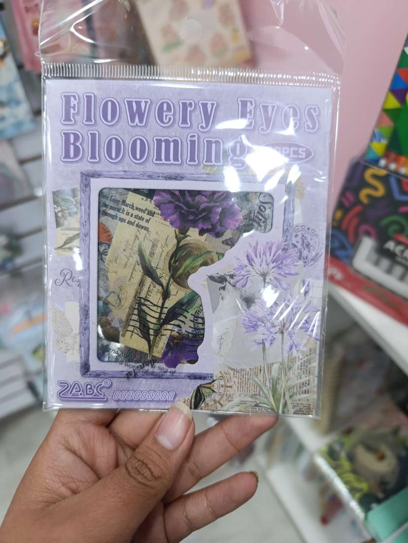 STICKERS FLOWERY EYES BLOOMING