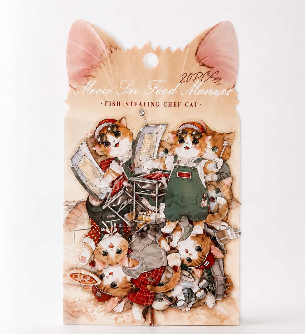 STICKER MEOW STAR