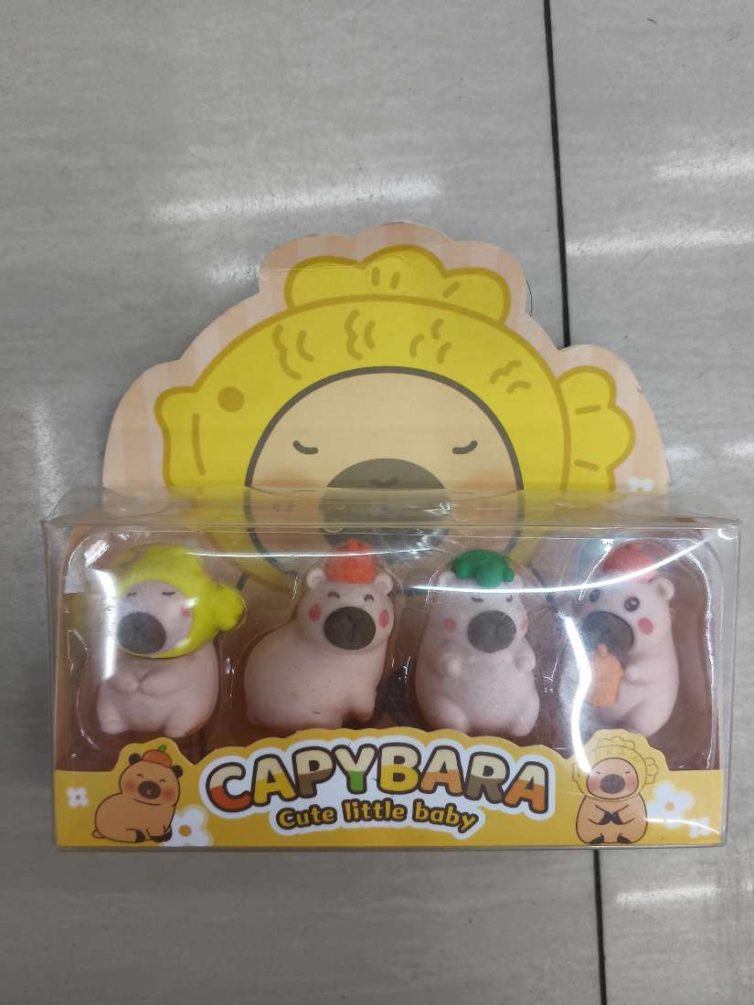 GOMA DE BORRAR FORMA CAPIBARA