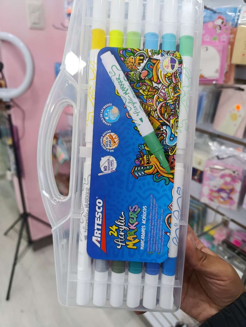 MARCADORES ACRÍLICOS ARTESTO X24