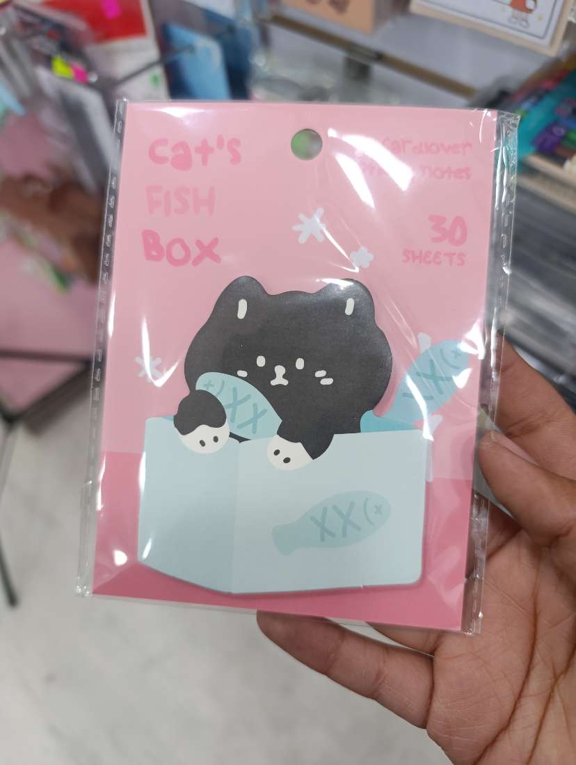 NOTAS ADHESIVAS CATBOX