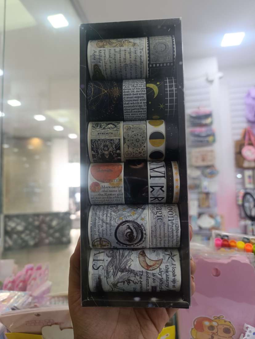SET DE WASHITAPE VINTAGE x18 AGUGU