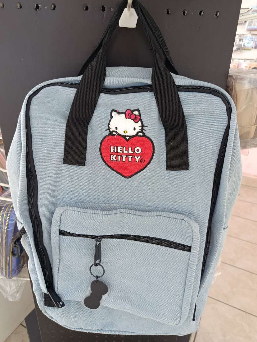 MOCHILA JEAN HELLO KITTY