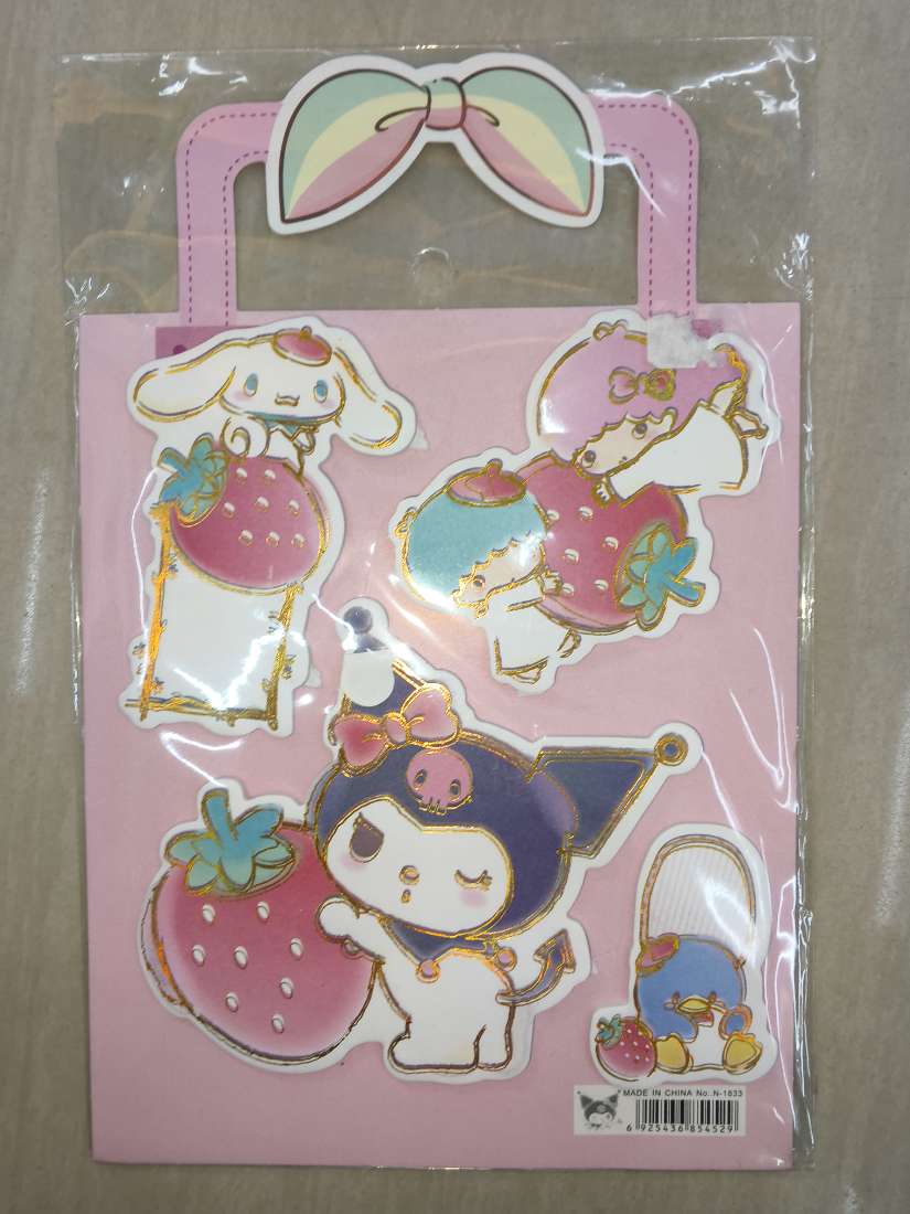 BLOC DE NOTAS FORMA SANRIO