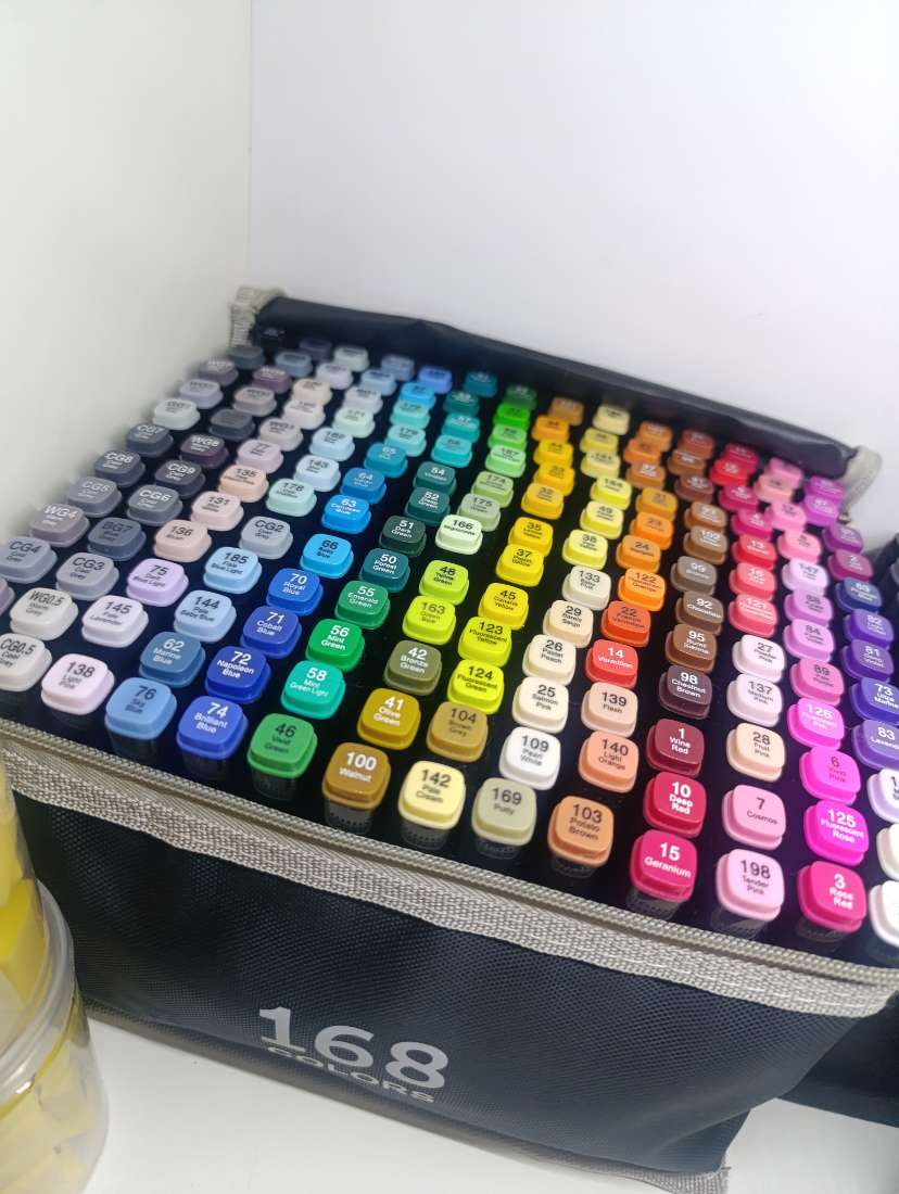 MARCADORES TOUCH COLORS DE 168 UNI