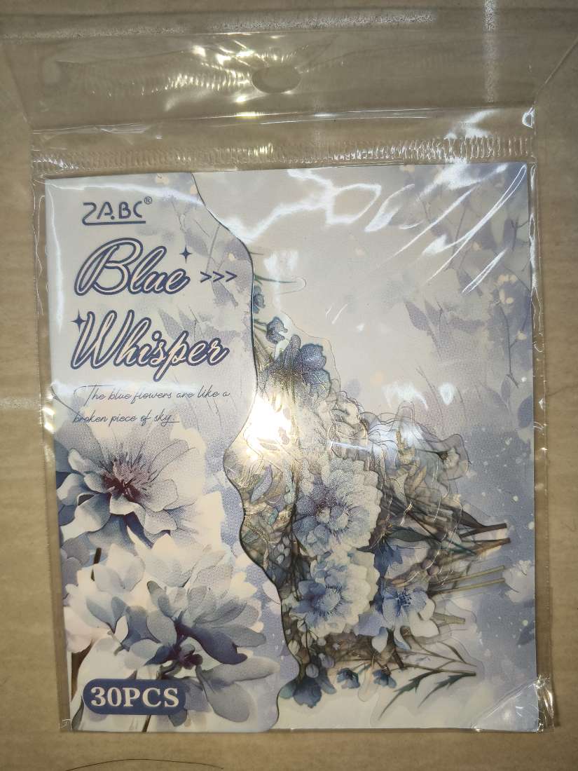 STICKERS BLUE WHISPER