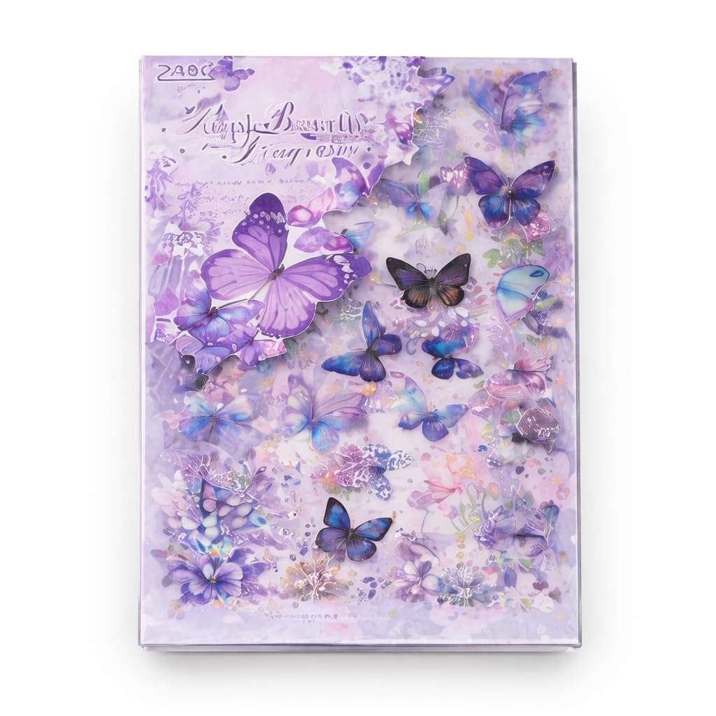 STICKERS MARIPOSAS PURPLE BUTTERFLY FRAGANCE