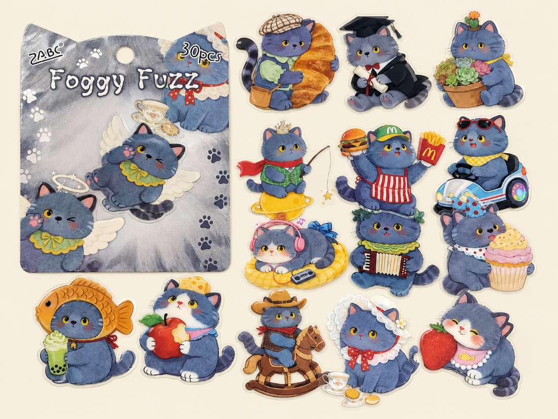 STICKERS FOGGY FUZZ