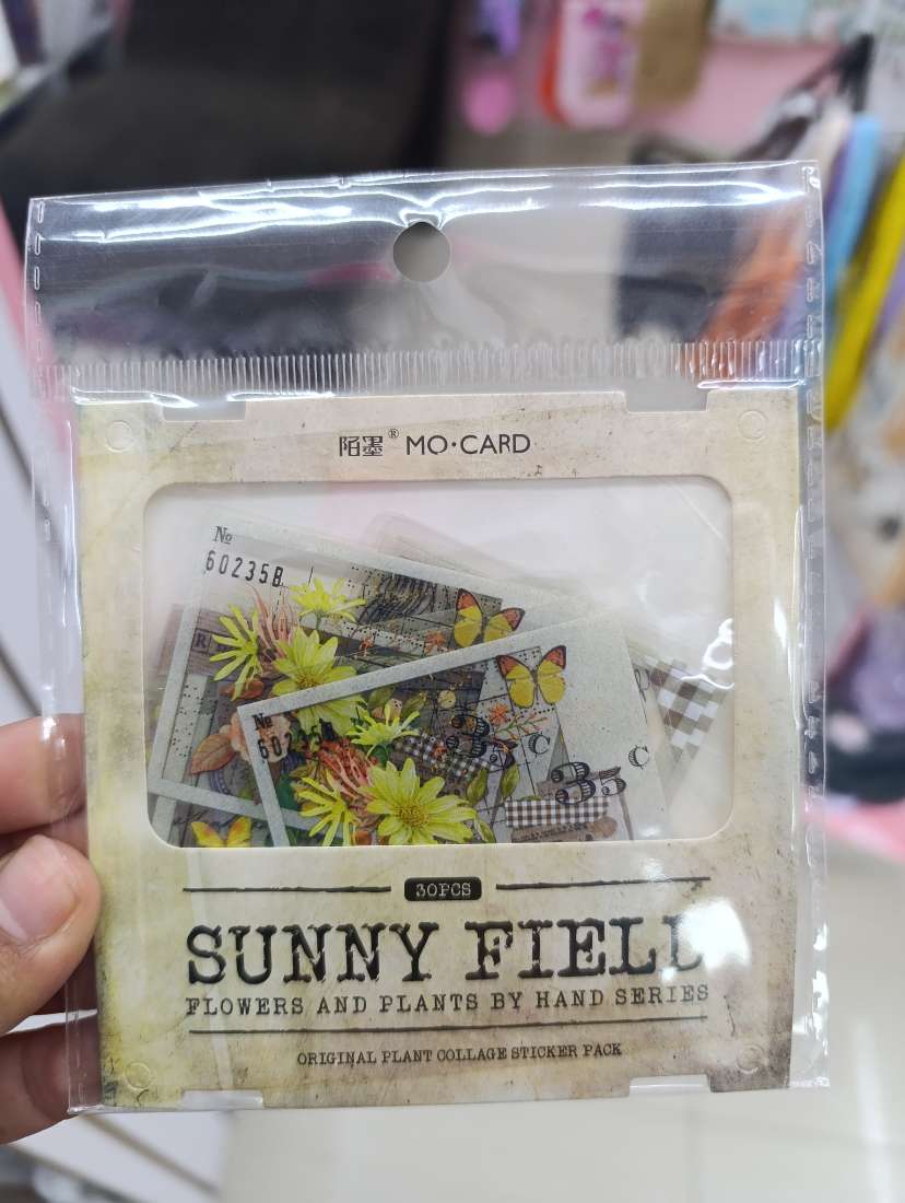 STICKERS SUNNY FIELD