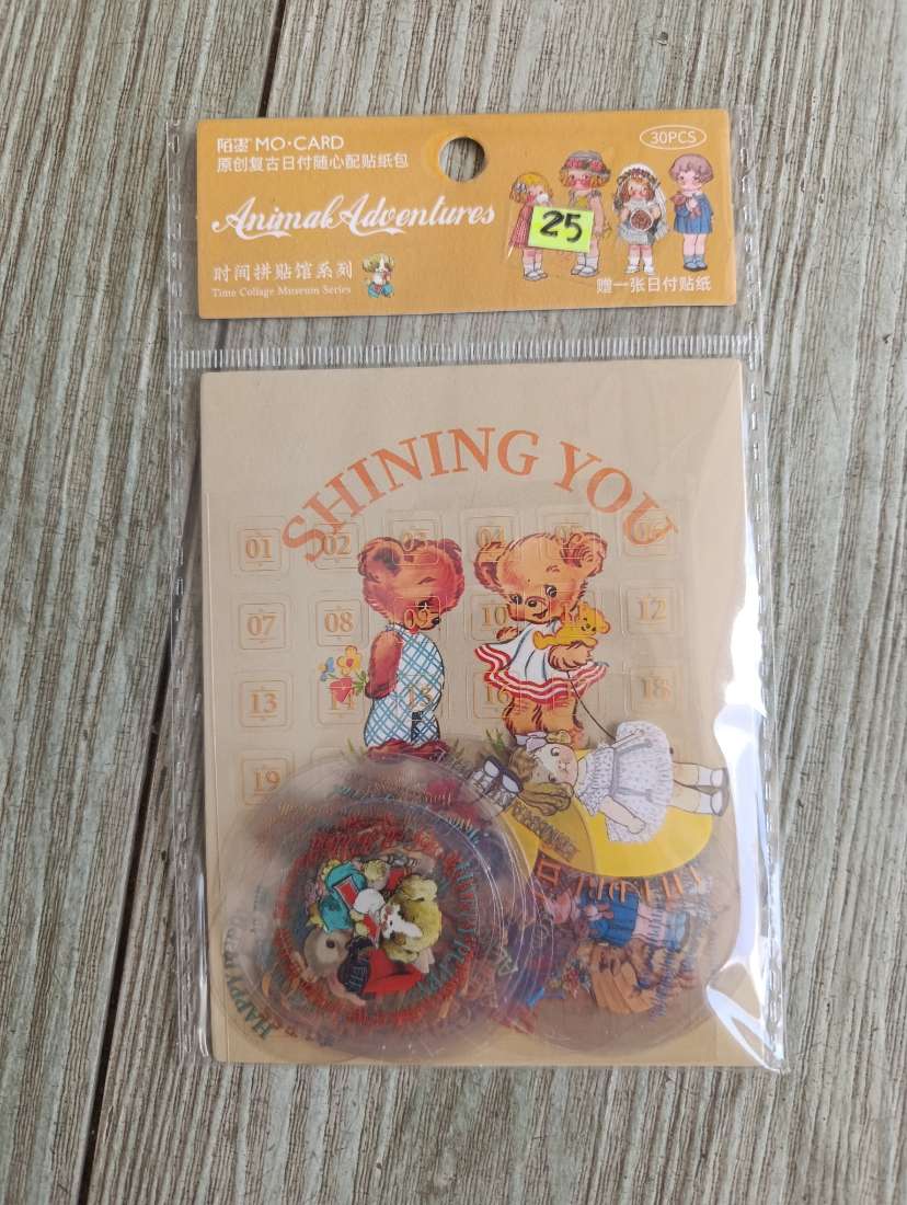 STICKERS ANIMAL ADVENTURES