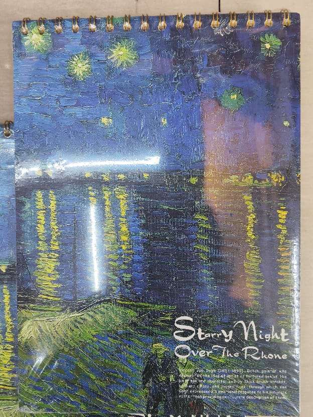SKETCHBOOK STARRY NIGHT OVER THE RHONE
