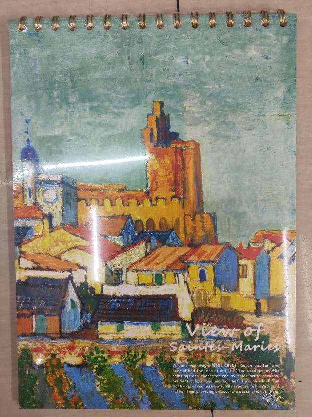 SKETCHBOOK VIEW OF SAINTES MARIES