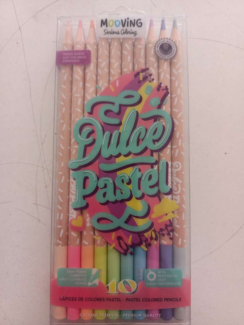 COLORES PASTELES X10 MOOVING