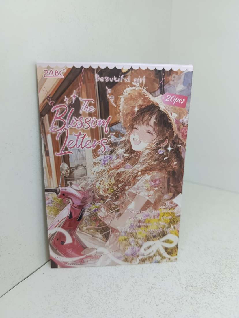 LIBRO STICKERS BLOSSOM LETTERS