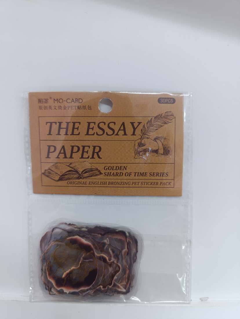 STICKERS THE ESSAY PAPER