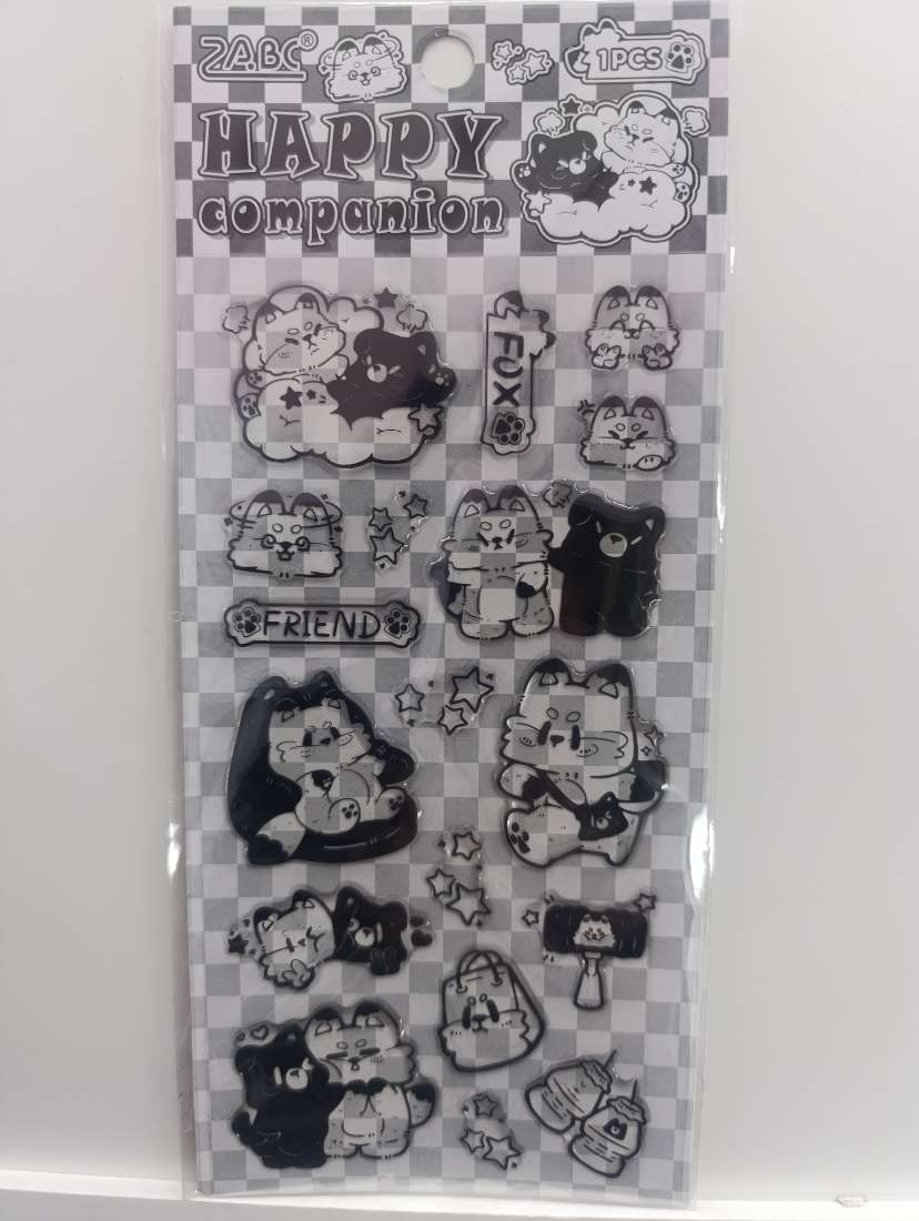 STICKERS HAPPY COMPANION