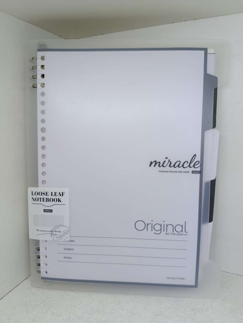 CUADERNO INFINITO MIRACLE